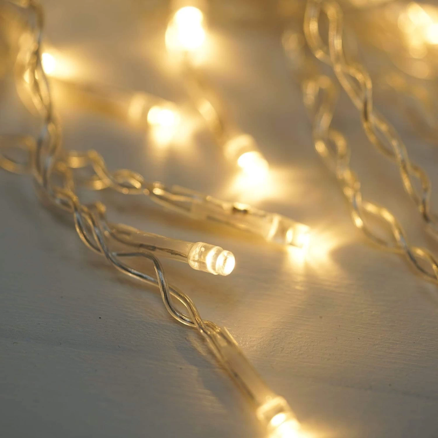 60 Inch X 35 Inch LED Warm White Fairy Lights Backdrop Garland - Image 6