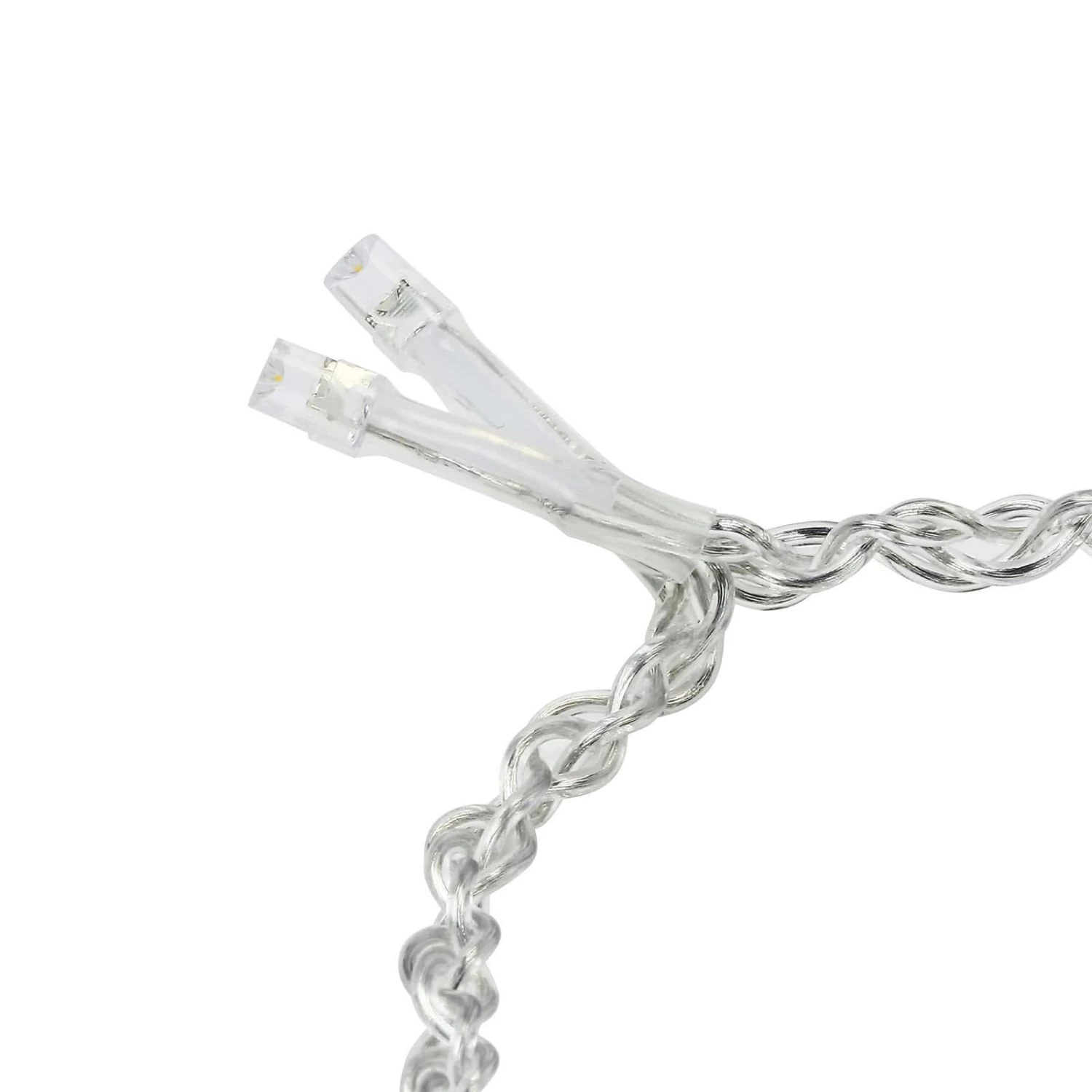 60x36 In Warm White LED Battery Operated Fairy Lights Backdrop Garland - Image 8