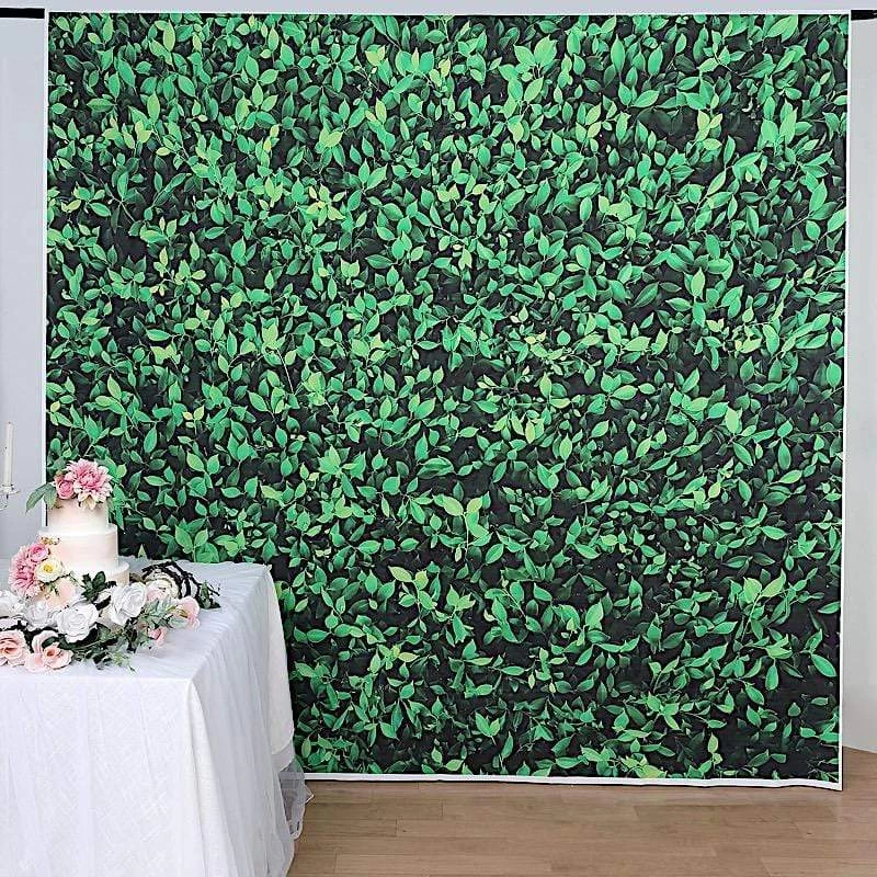 8 Ft Vinyl Photography Background Greenery Printed Party Backdrop - Image 4