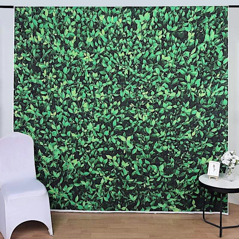 8 Ft Vinyl Photography Background Greenery Printed Party Backdrop