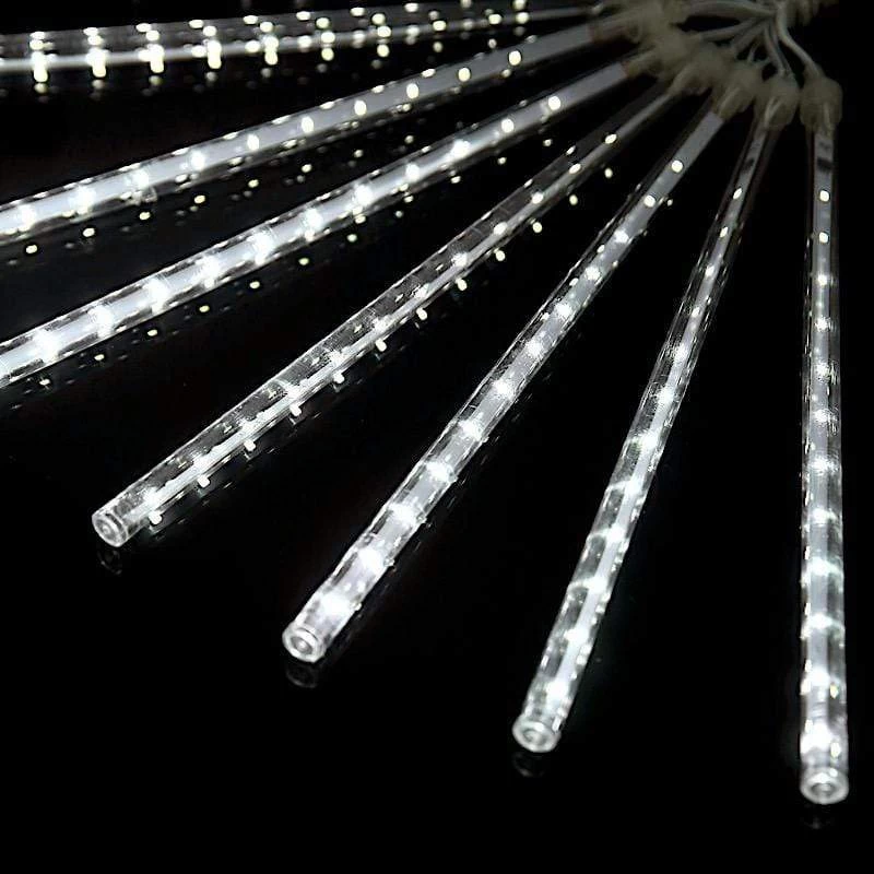 8 Pcs 96" Clear LED Tube Meteor Rain Event Lights - Image 10