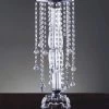 Silver 22" Tall Faux Crystals Wedding Centerpiece
