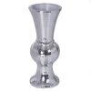 Silver 24" Tall Mirror Mosaic Wedding Vase