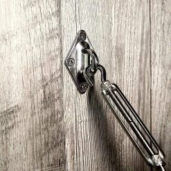 Silver Stainless Steel Triangle Sun Shade Sail Installation Tools Kit