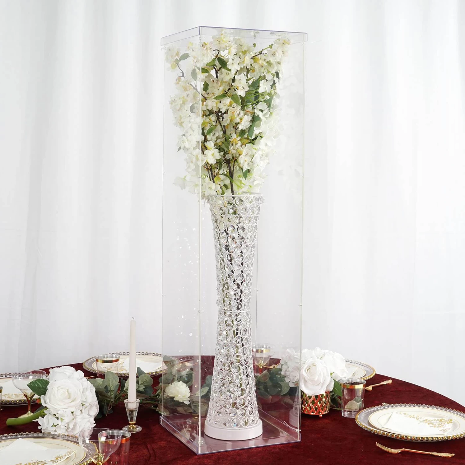 40 In Tall Acrylic Display Box Standing Floor Centerpiece - Image 6