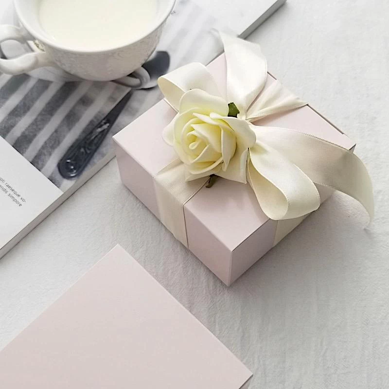 100 Pcs 4 X 4 X 2" Wedding Favor Cake Tuck-in Boxes - Image 3