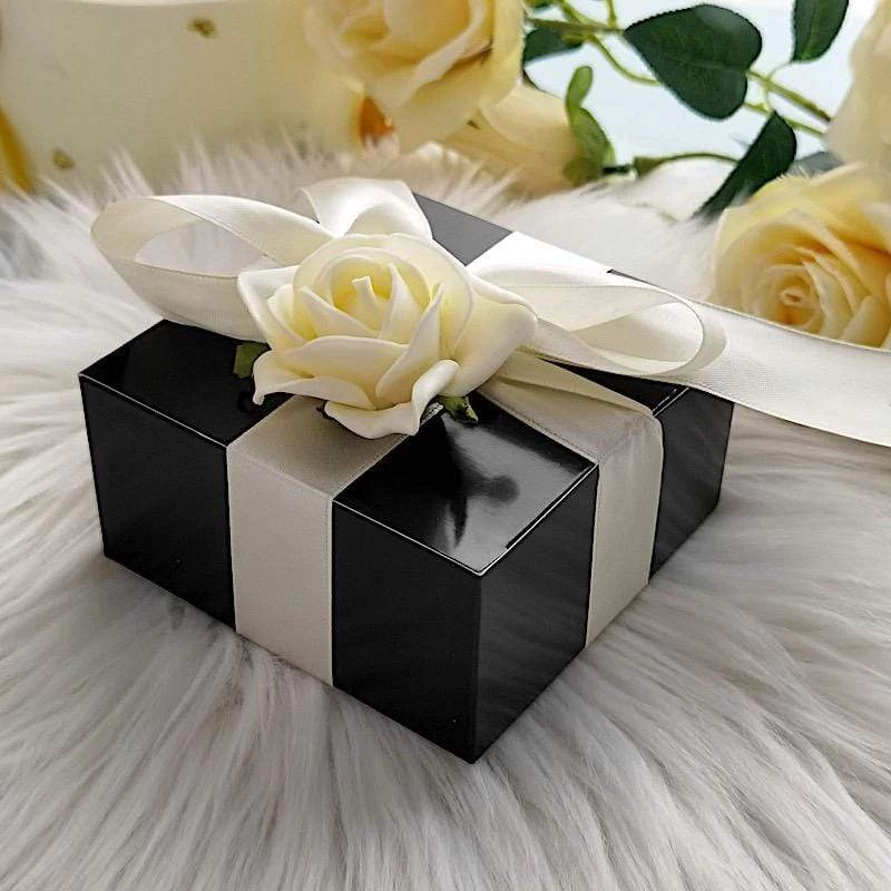 100 Pcs 4 X 4 X 2" Wedding Favor Cake Tuck-in Boxes - Image 12