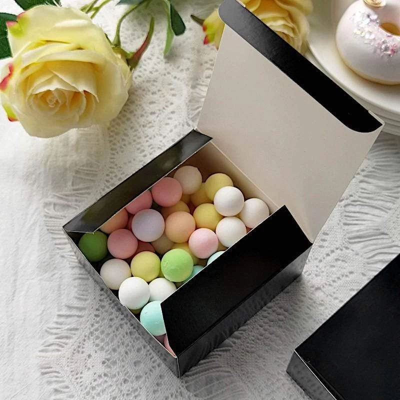 100 Pcs 4 X 4 X 2" Wedding Favor Cake Tuck-in Boxes - Image 15