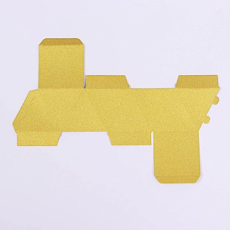 25 Pcs 4 In Glittered Geometric Party Favor Gift Boxes - Image 8