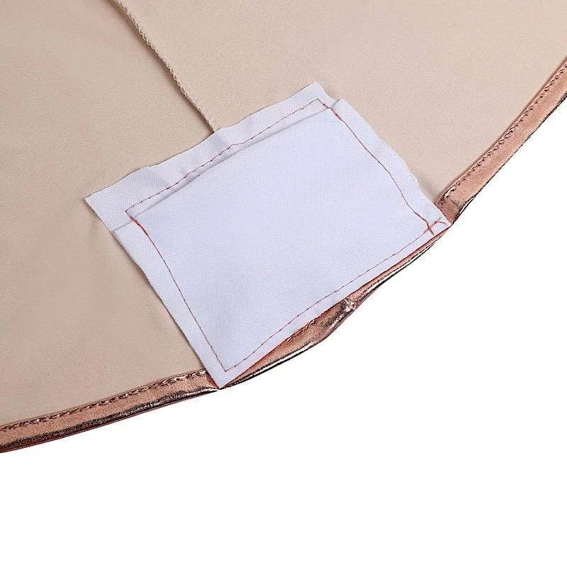 Metallic Premium Cocktail Table Cover Fitted Spandex Tablecloth - Image 7