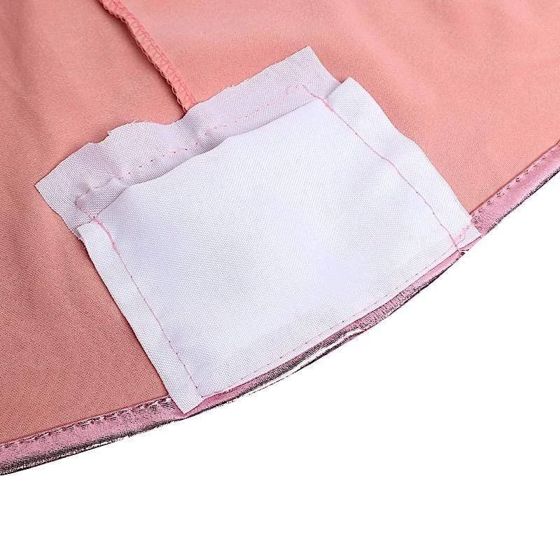 Metallic Premium Cocktail Table Cover Fitted Spandex Tablecloth - Image 16
