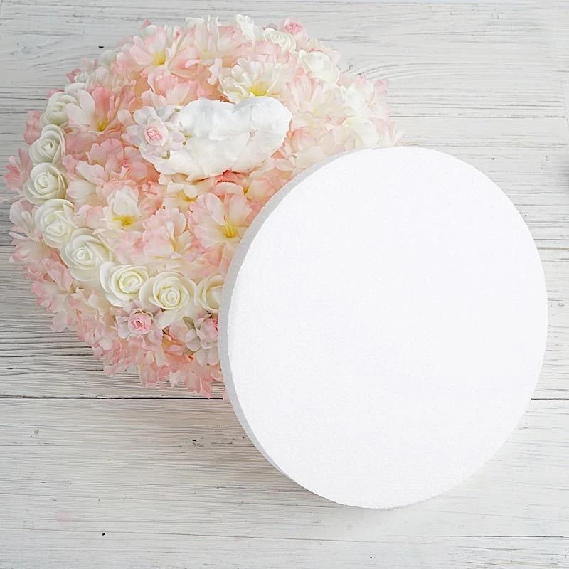 12 Pcs White Foam Discs - Image 4