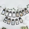 5.5 Feet Black And Gold Congrats Grad Paper Hanging Graduation Party Garland