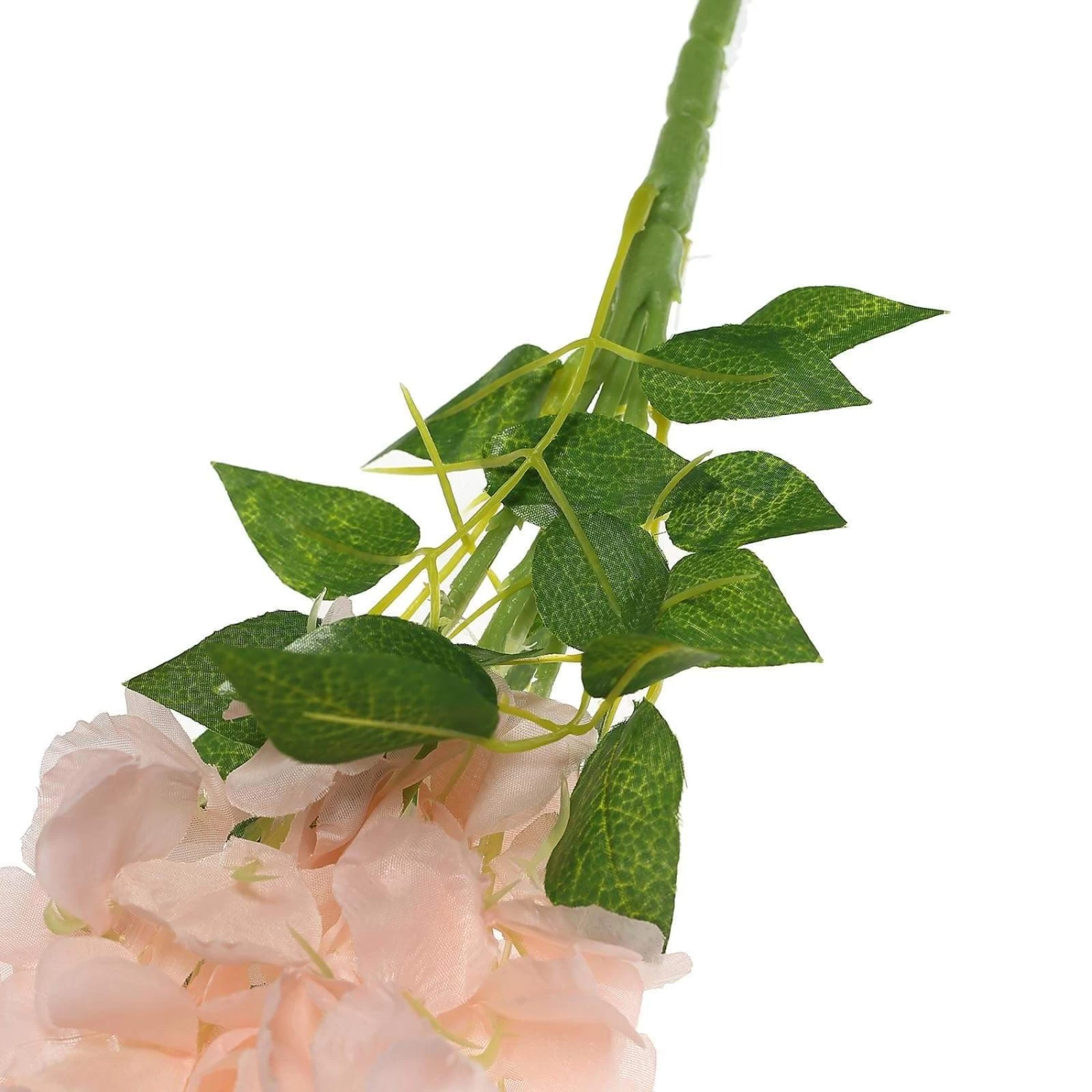 5 Strands 42" Tall Hanging Artificial Wisteria Flowers Vine Garland Plant - Image 8