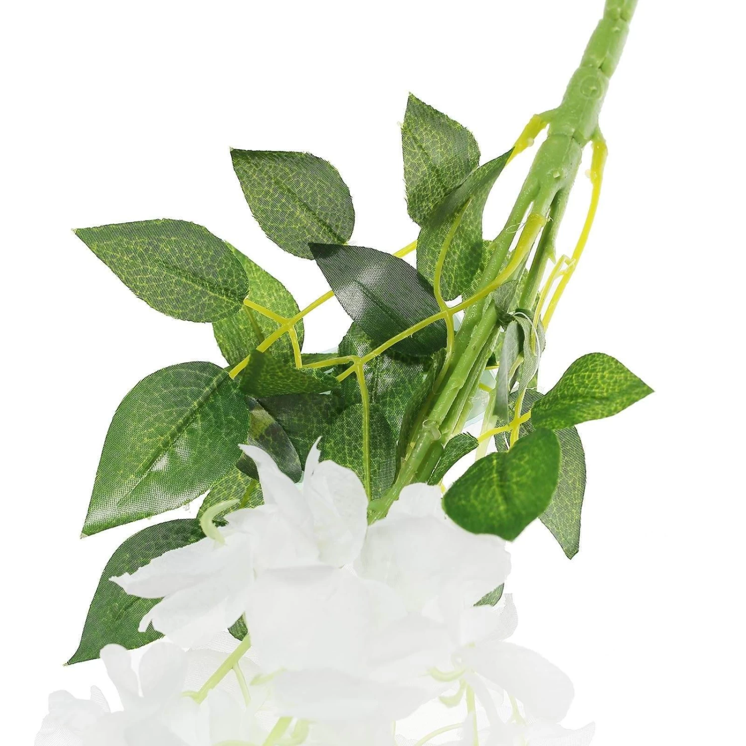 5 Strands 42" Tall Hanging Artificial Wisteria Flowers Vine Garland Plant - Image 17