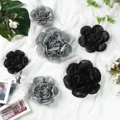 6 Pcs 7 In 9 In 11 In Paper Peony Tissue Flowers