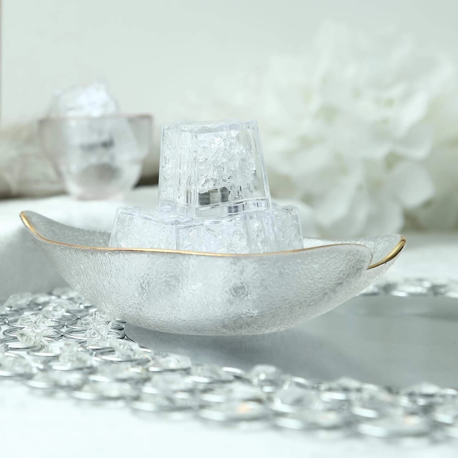 12 Pcs White LED Small Submersible Cube Lights - Image 7