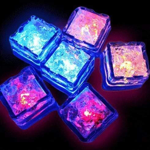 12 Pcs White LED Small Submersible Cube Lights - Image 18