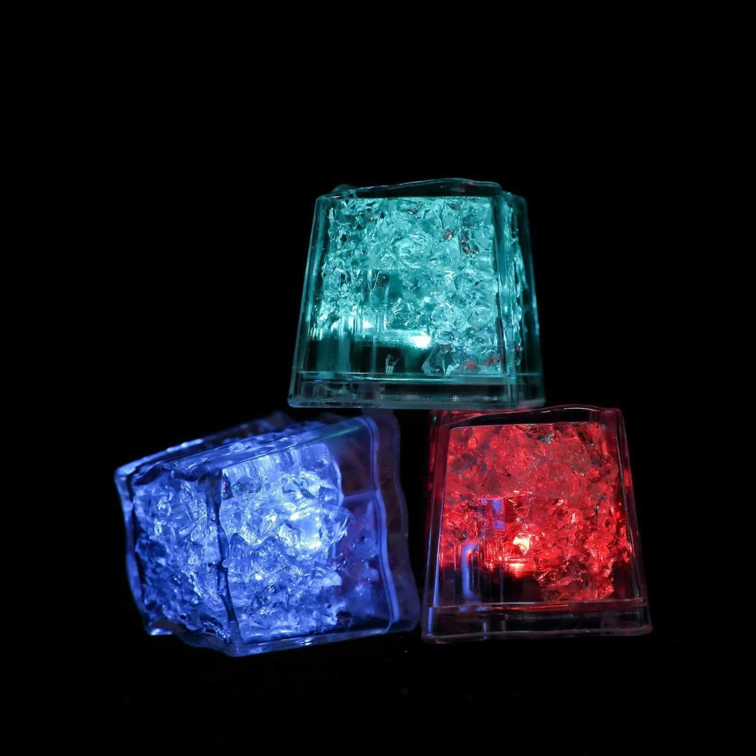 12 Pcs White LED Small Submersible Cube Lights - Image 20