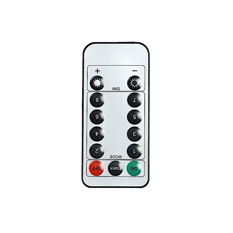 16 Feet Assorted LED Bulbs Battery Operated String Lights Garland With Remote - Image 2