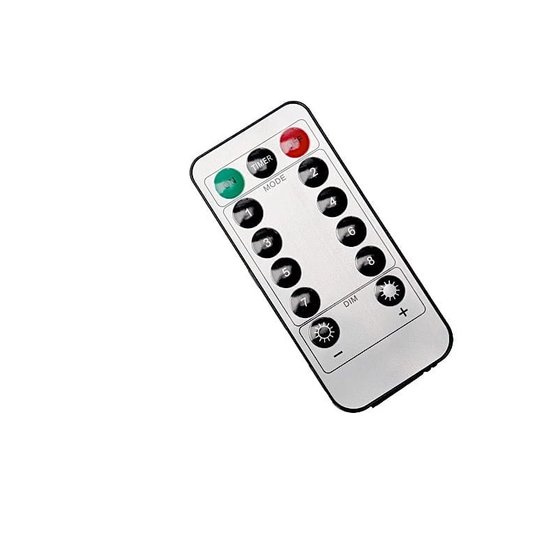 16 Feet Assorted LED Bulbs Battery Operated String Lights Garland With Remote - Image 11