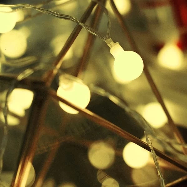 16 Feet Assorted LED Bulbs Battery Operated String Lights Garland With Remote - Image 15