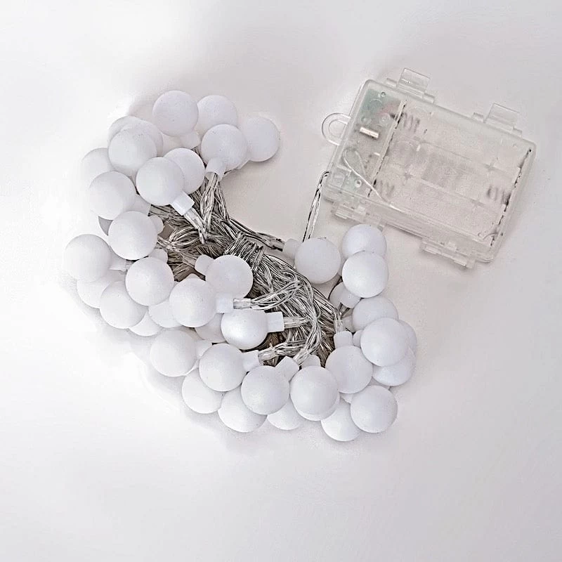 16 Feet Assorted LED Bulbs Battery Operated String Lights Garland With Remote - Image 16