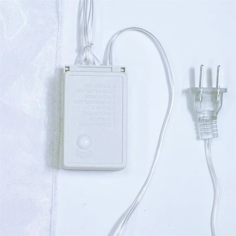 18 Feet X 9 Feet LED Lights With Organza Backdrop Curtain - Image 5