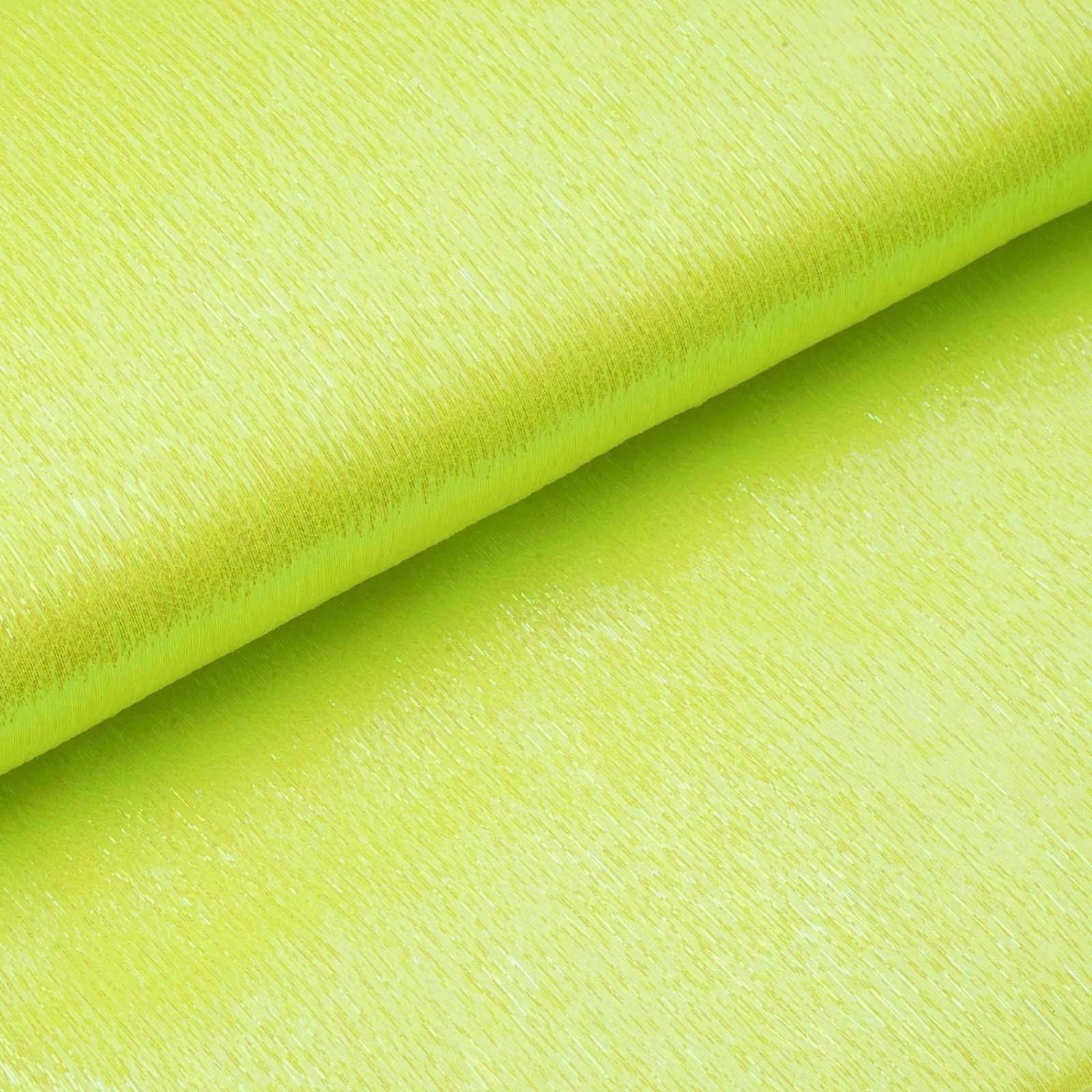 54" X 10 Yards Yellow Shiny Polyester Fabric Bolt - Image 2