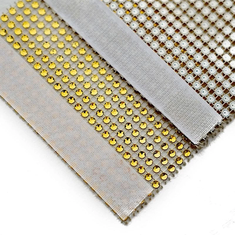 4 Rhinestone Mesh With Velcro Curtain Tie Backs Backdrop Drapery Bands - Image 9