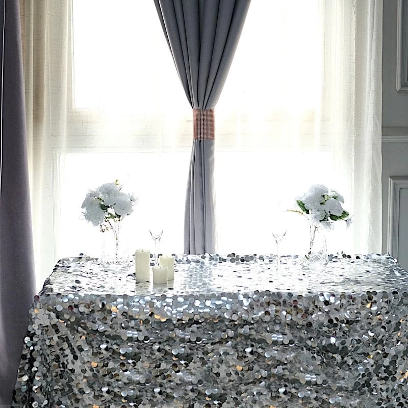 4 Rhinestone Mesh With Velcro Curtain Tie Backs Backdrop Drapery Bands - Image 15