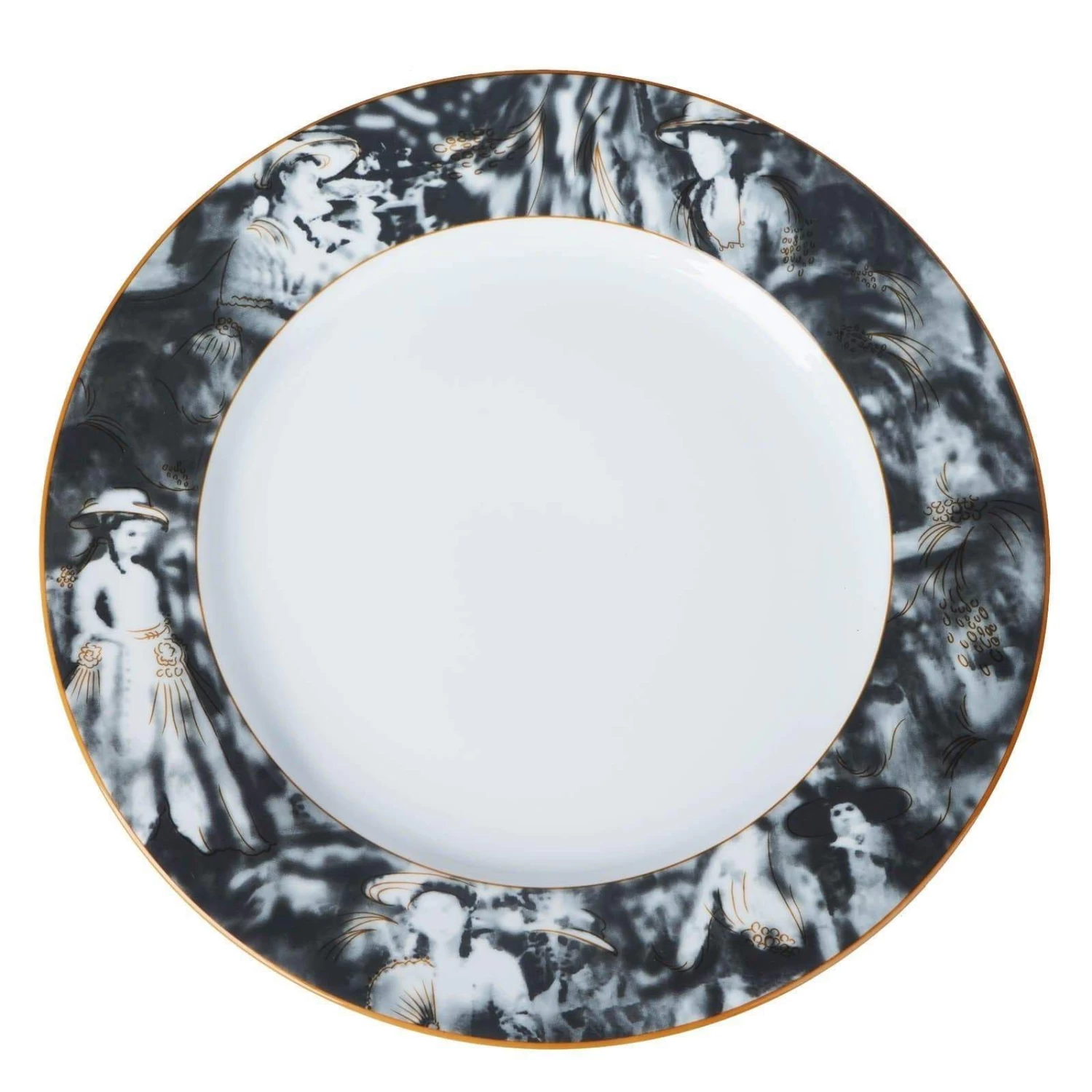 12 Pcs 11.5" Round Commercial Grade Porcelain Dinner Plates - Image 10