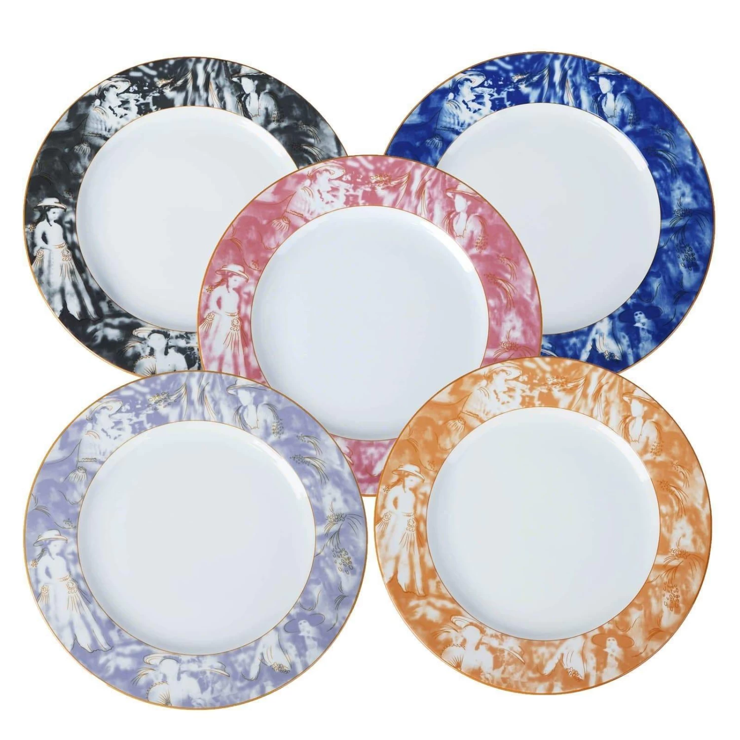 12 Pcs 11.5" Round Commercial Grade Porcelain Dinner Plates - Image 14