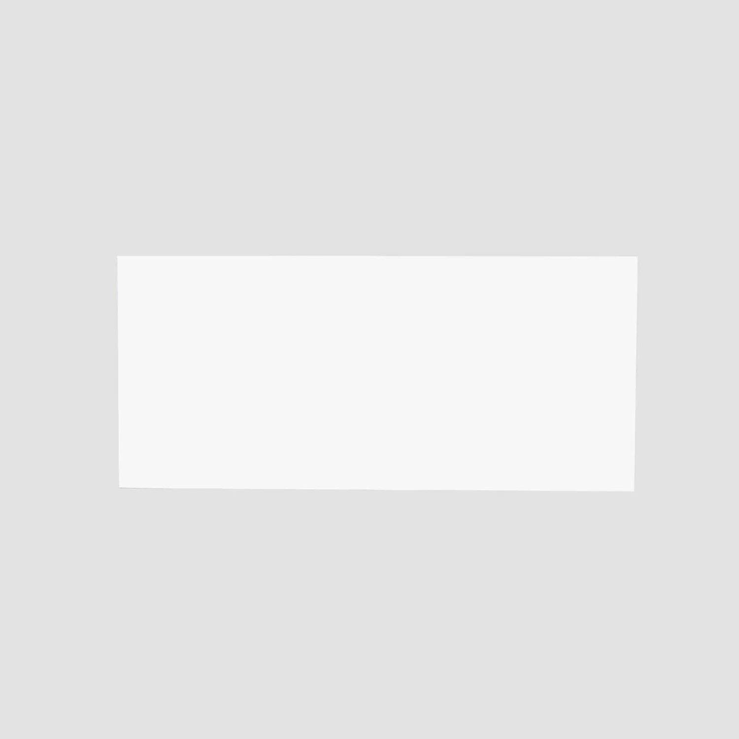 2 White 24x10 In Rectangle Plexiglass Sheets DIY Acrylic Sign Boards - Image 5