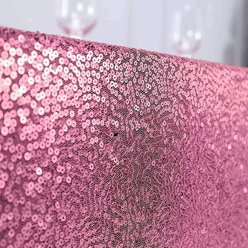 90" X 132" Sequin Rectangular Tablecloth - Image 20