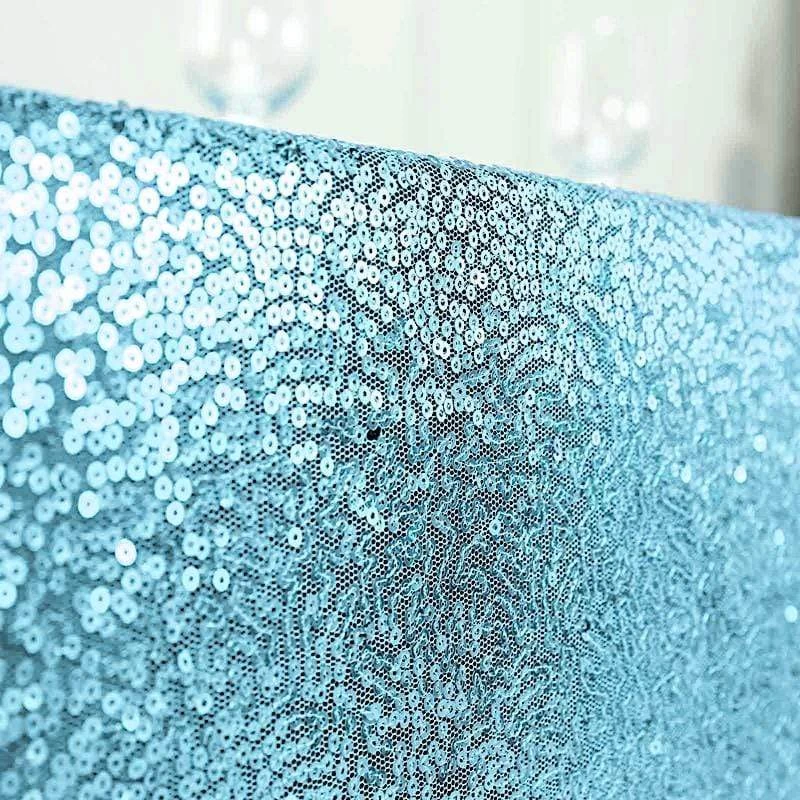 90" X 156" Sequin Rectangular Tablecloth - Image 16