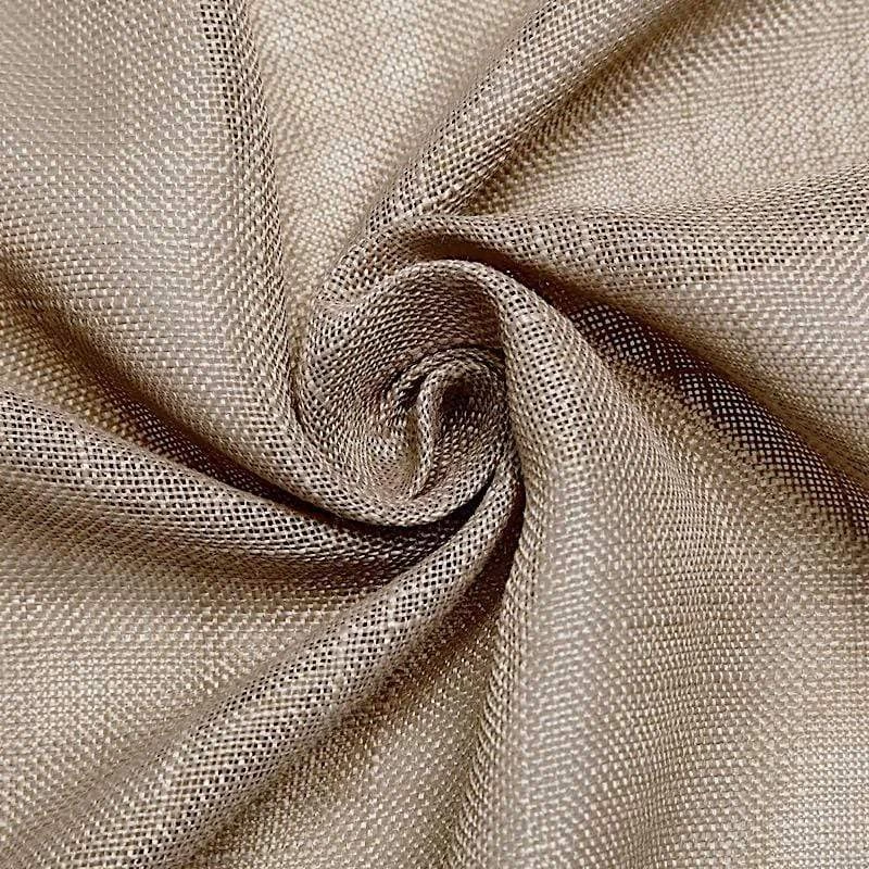 90x156 In Rectangular Premium Polyester Faux Burlap Tablecloth - Image 13