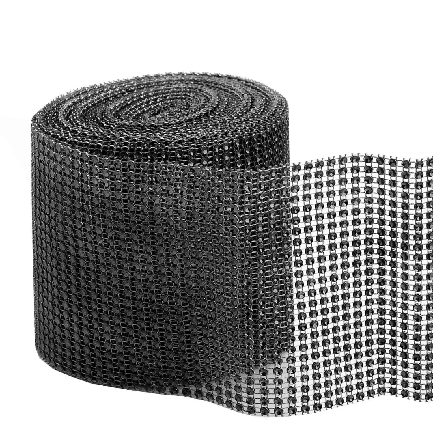 4.5" X 30 Feet Diamond Bling Roll Craft Ribbon - Image 2