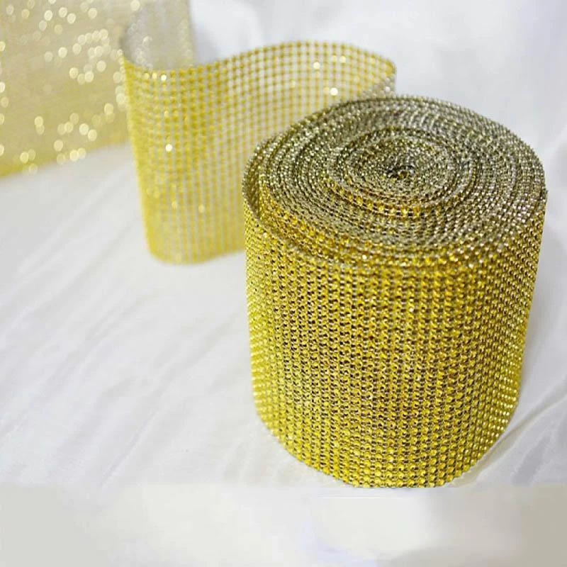 4.5" X 30 Feet Diamond Bling Roll Craft Ribbon - Image 17