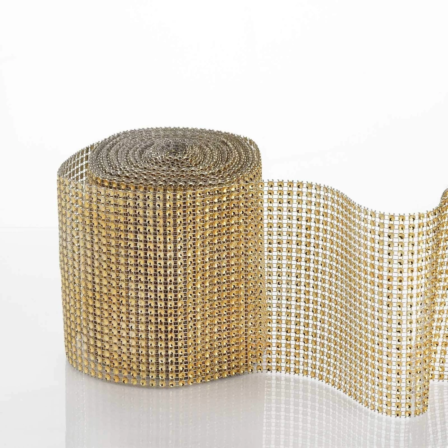 4.5" X 30 Feet Diamond Bling Roll Craft Ribbon - Image 16