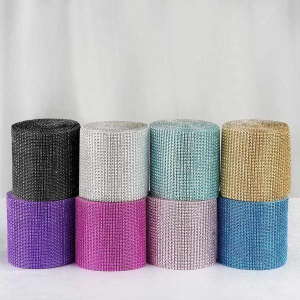 4.5" X 30 Feet Diamond Bling Roll Craft Ribbon - Image 19