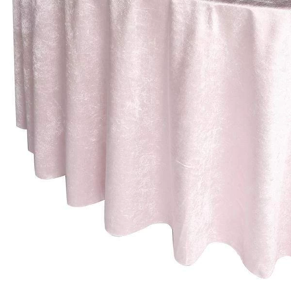 120 In Round Premium Velvet Tablecloth - Image 16