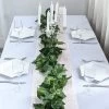 8 Feet Green Pothos Silk Filler Garland