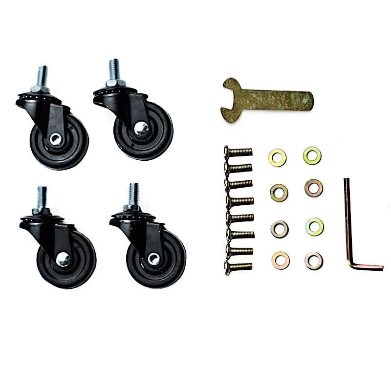 3 Feet Gold 3-Tier Rectangle Metal Bar Cart With Mirror Glass Serving Trays - Image 9