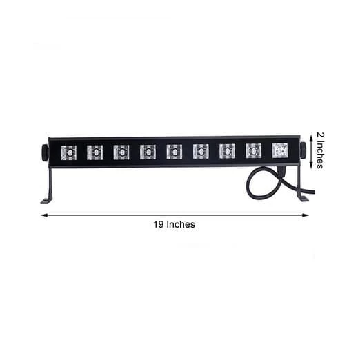 27 Watt LED Stage Wall Backdrop Strobe Spotlight With Adjustable Rate - Image 7