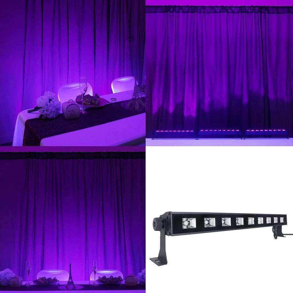 27 Watt LED Stage Wall Backdrop Strobe Spotlight With Adjustable Rate - Image 6