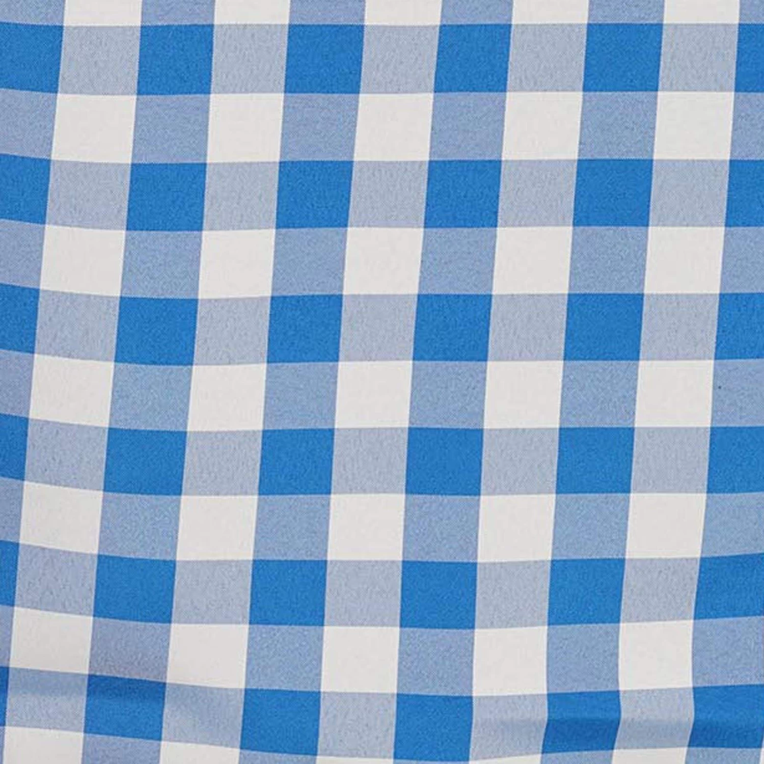 70" X 70" Square Gingham Checkered Polyester Tablecloth - Image 19