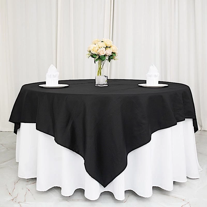 90x90 In Cotton Square Tablecloth Wedding Party Linen - Image 3