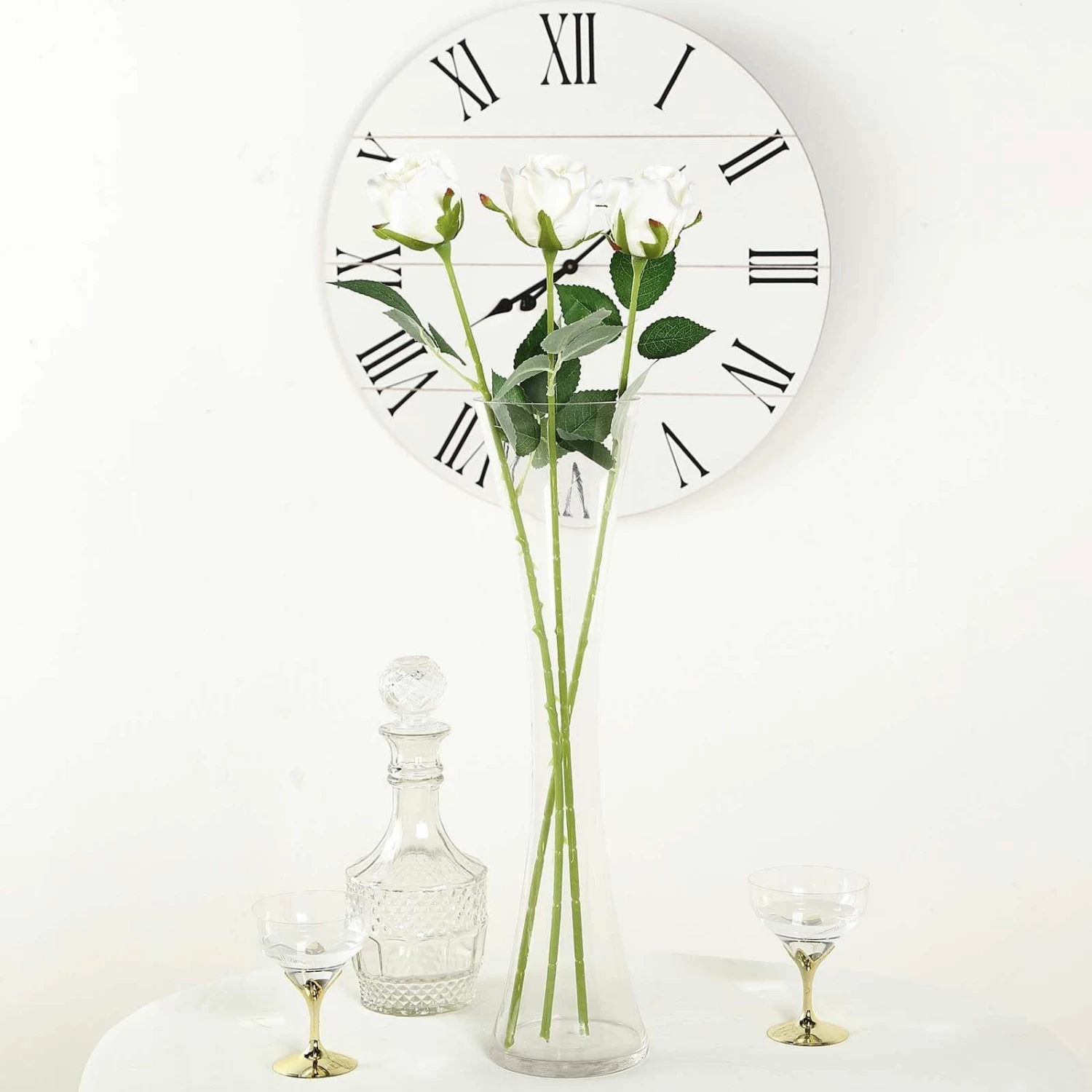 24 Stems 31 In Long Silk Roses Artificial Flowers