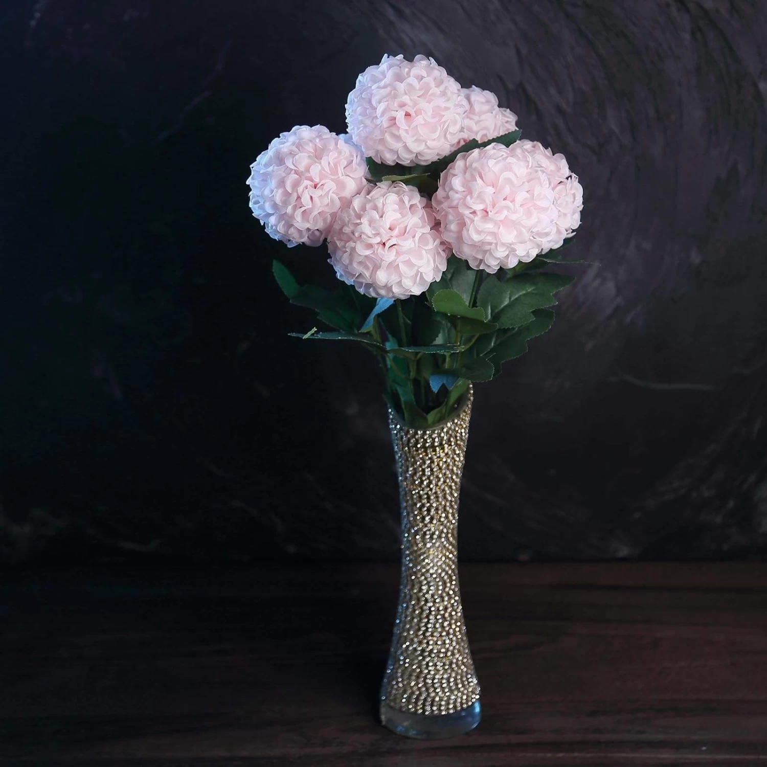 28 16 In Tall Chrysanthemum Mums Silk Artificial Flowers - Image 5